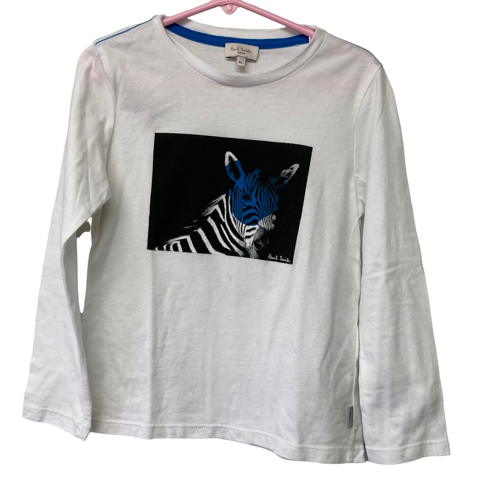 Paul Smith zebra long sleeve tee